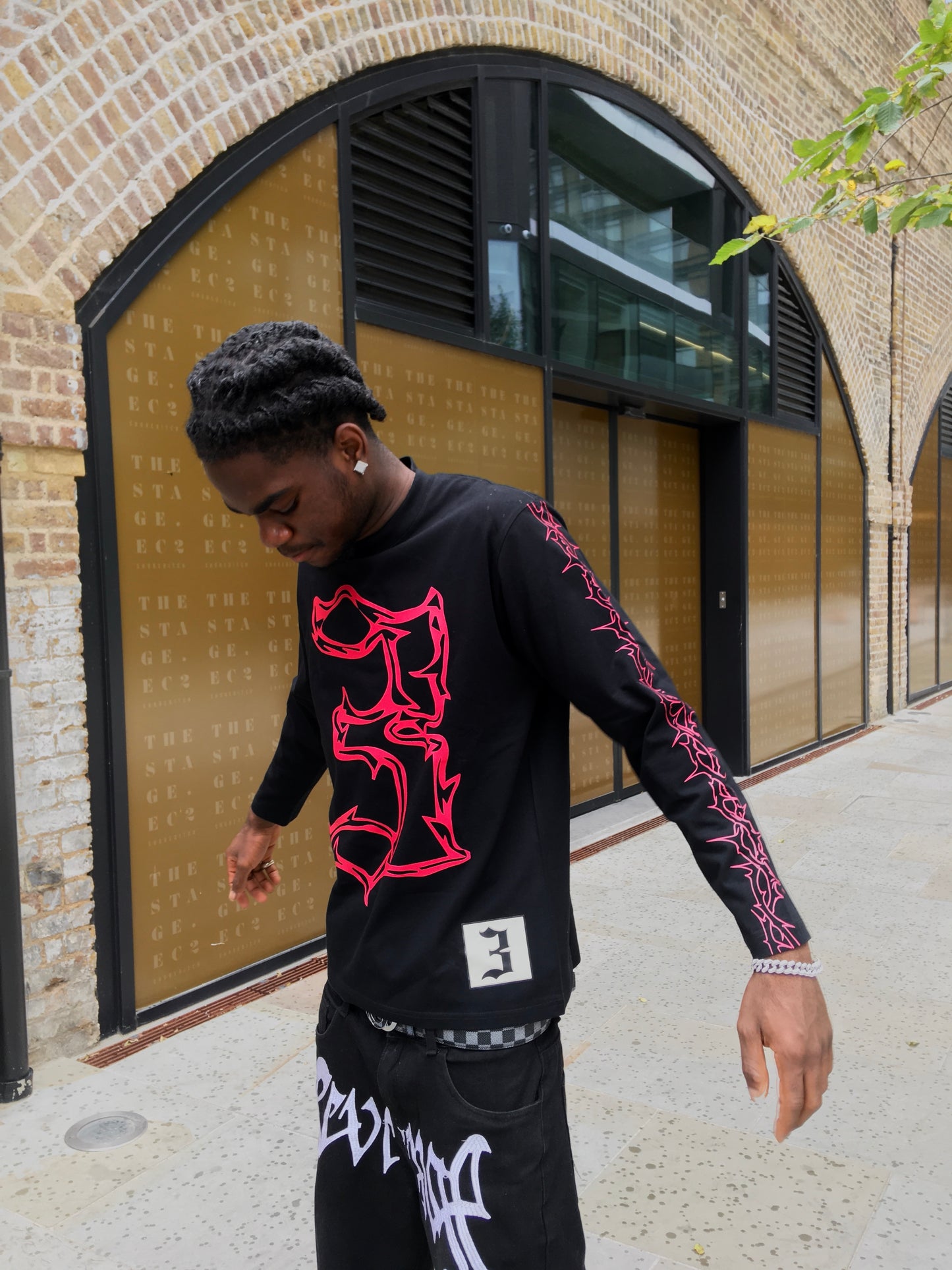 3hree Long-Sleeve T-Shirt