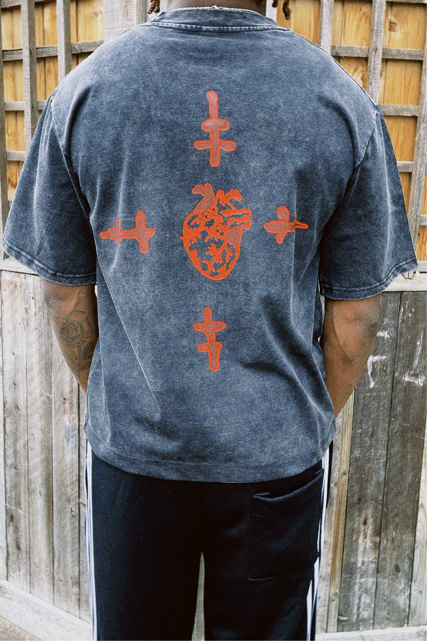 103hree Stone Washed Tee